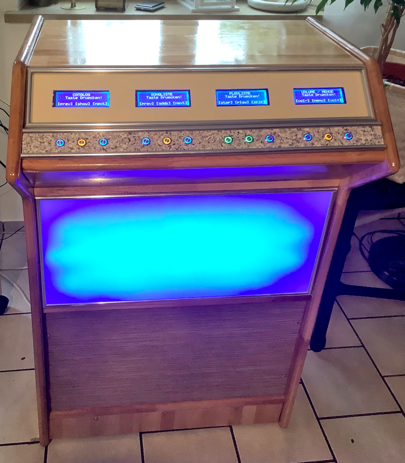 Die erste Version einer digitalen Jukebox